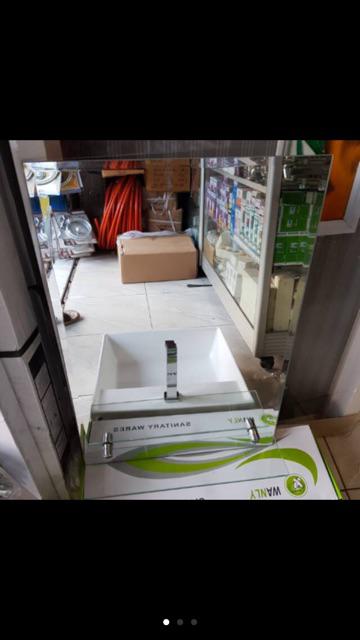 Kaca Cermin Kotak 40cmx60cm