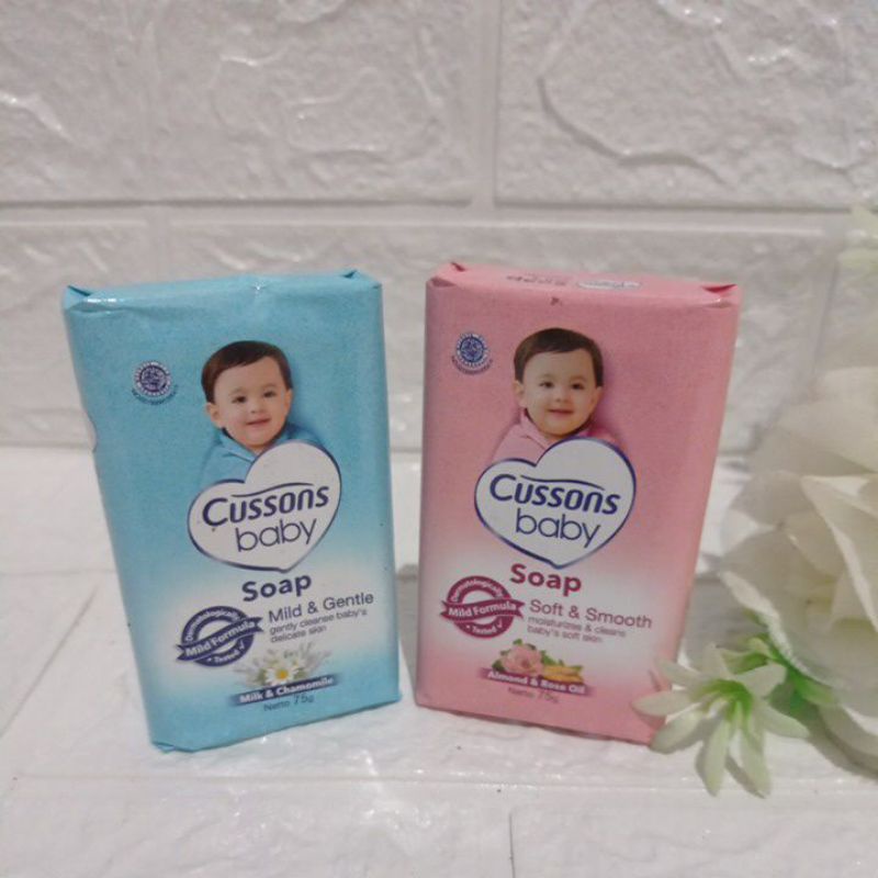 Sabun Mandi Bayi Cussons 75 gr  Perlengkapan Mandi Bayi Perawatan Mandi Bayi Baru Lahir