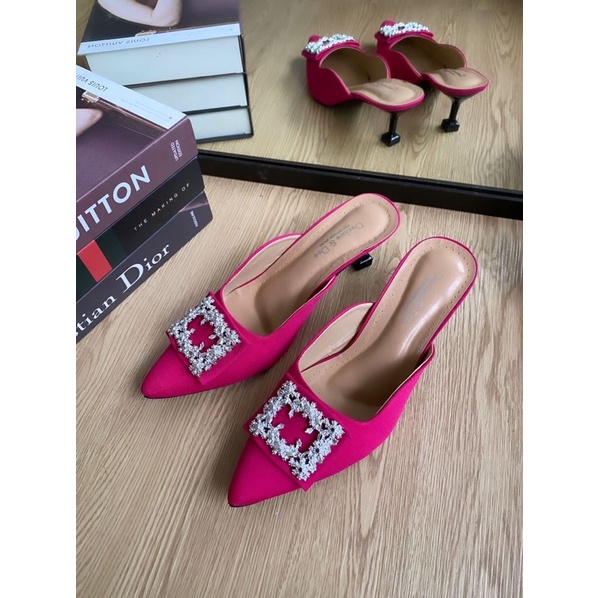 DECLARE&amp;DEE CHELSEA HEELS SANDAL KONDANGAN WANITA 6 CM