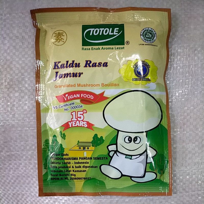 

totole kaldu jamur 40gr