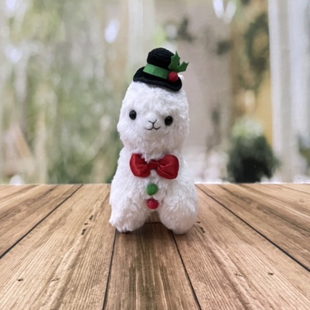 alpacasso amuse Boneka alpaca Christmas