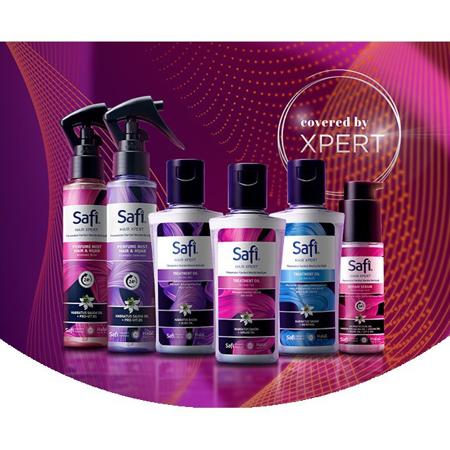 ★ BB ★ SAFI Hair Xpert Treatment Hair | Perfume Mist | Treatmen Oil | Repair Serum