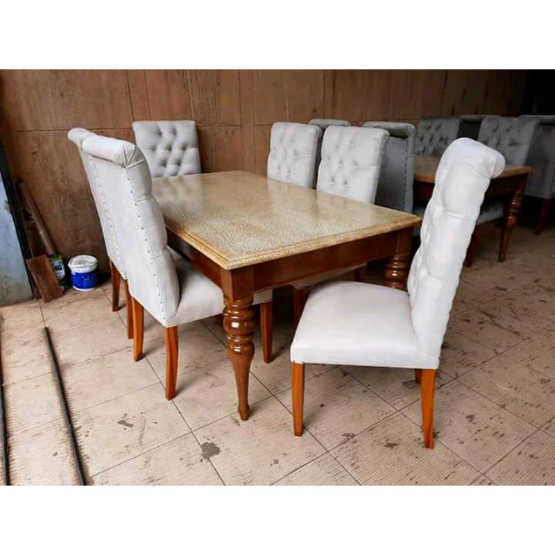 meja kursi makan minimalis sofa jati furniture mebel jepara