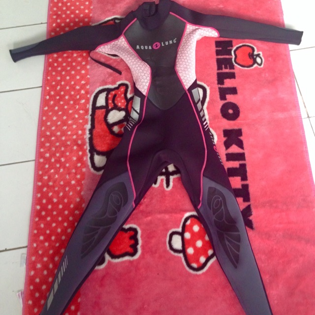 Wetsuit aqualung pink 3mm