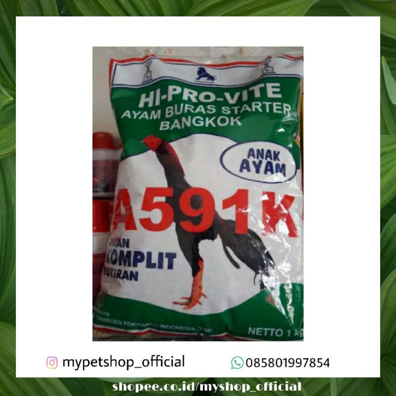 VOR AYAM 591 UNTUK AYAM MUDA / PIYIK CHAROEN POKPHAND