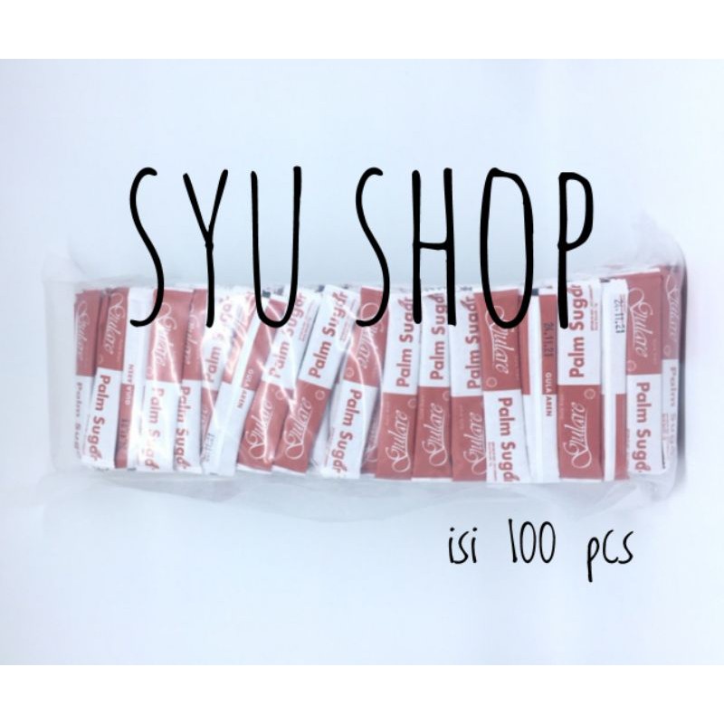 

Gulare gula aren palm brown sugar stick stik isi 100