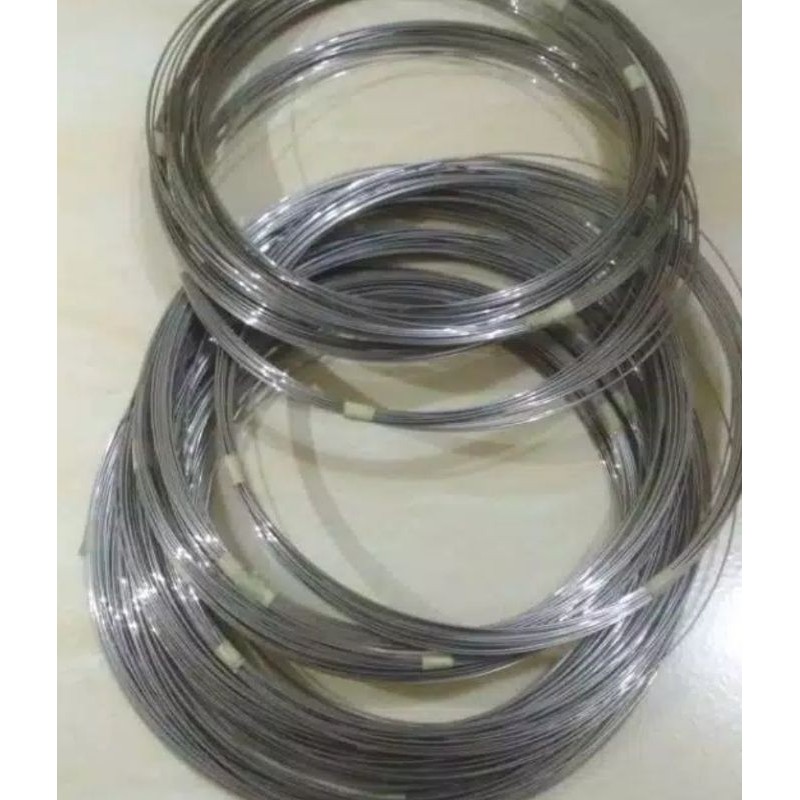 Kawat stainless steel 304 size 0,2mm -2mm Panjang 10 meter