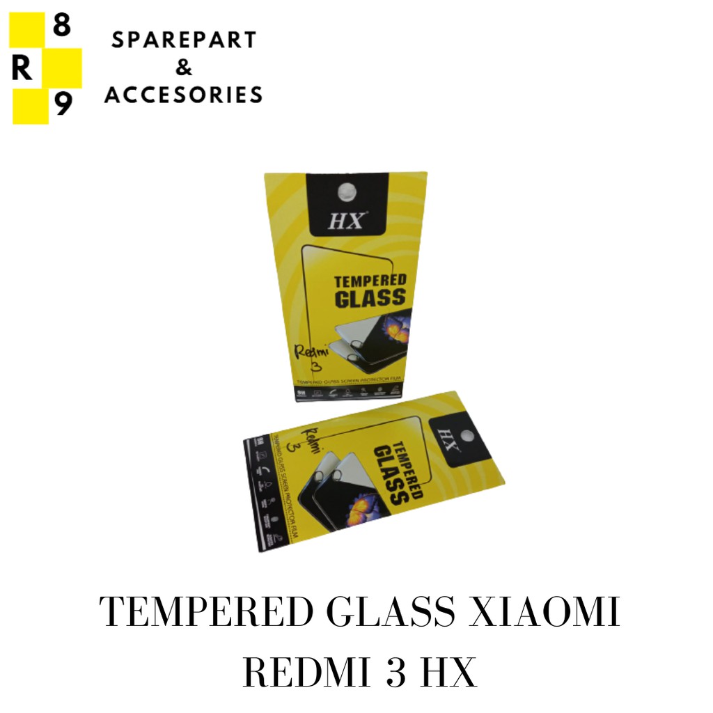 TEMPERED GLASS / TG XIAOMI REDMI 3 / 3S / REDMI 4A HX
