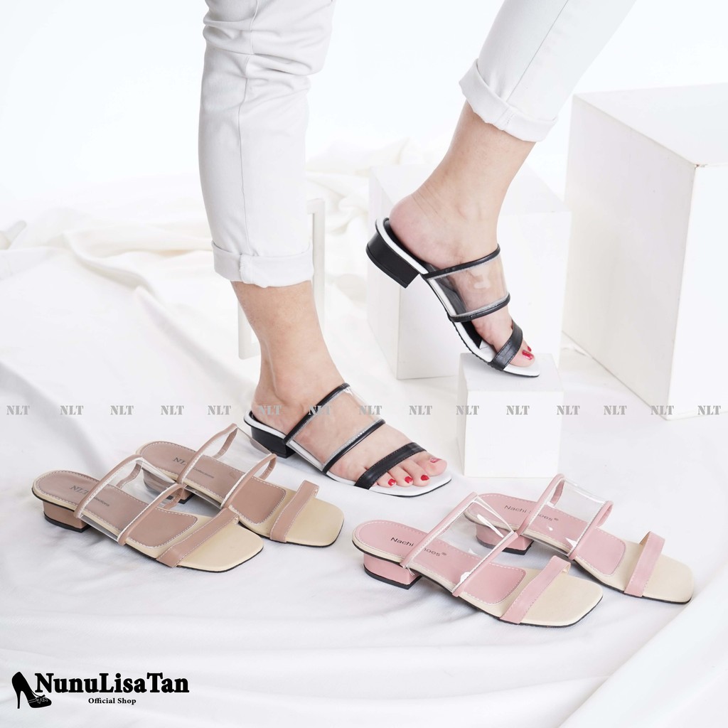 NunuLisaTan ROMANCE - Termurah Fashion Wanita High Heels Korea SELOP MIKA ROMANCE