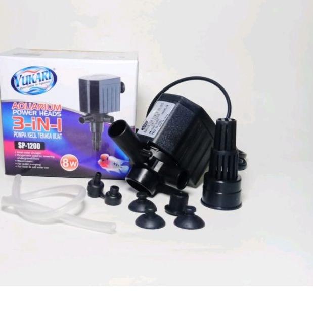 ☆ pompa celup /pompa aquarium low watt / aquarium power heads 3 in1 IP MAN IP-1200 ❁