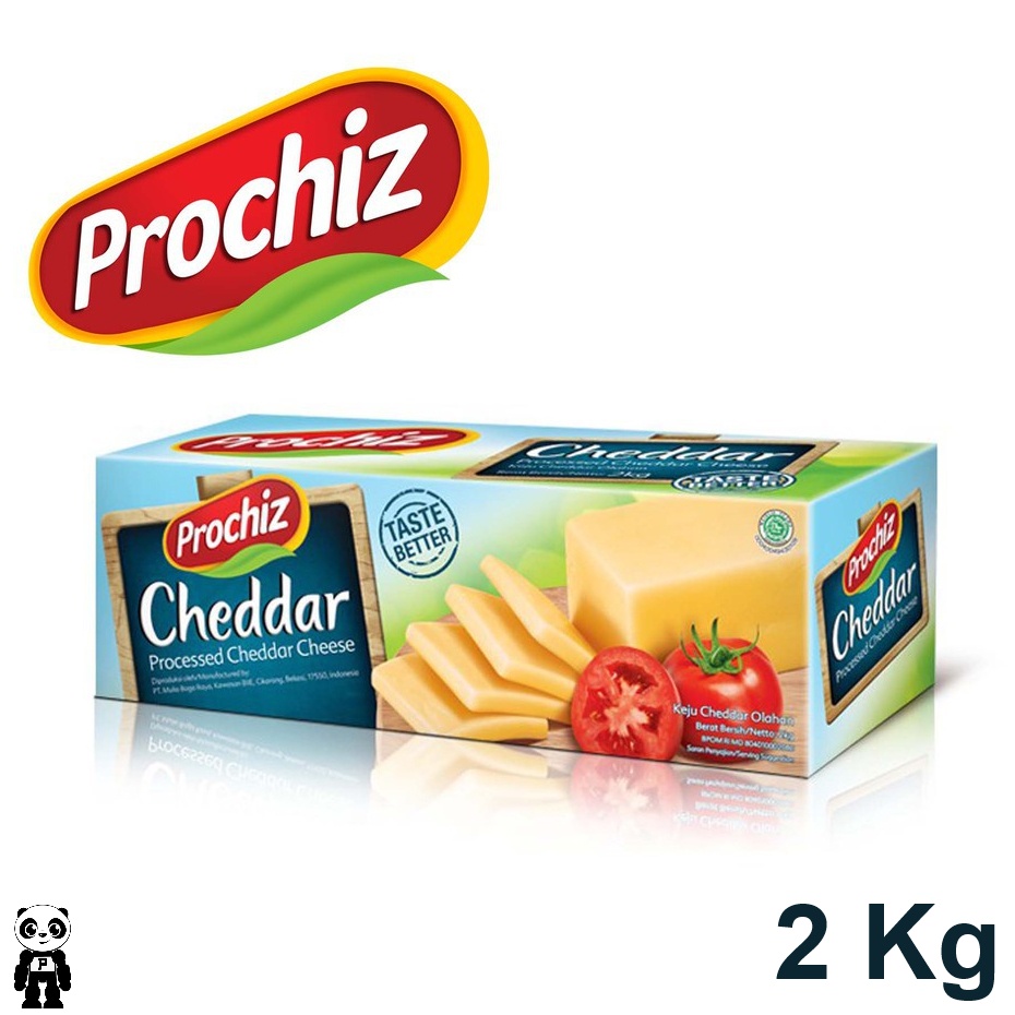 

Prochiz Keju Cheddar 2Kg Keju Parut Cheddar Cheese