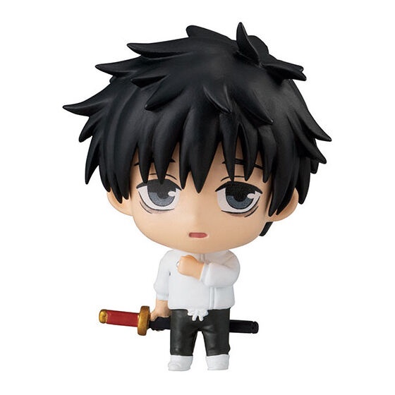 6pcs / set Action Figure Anime Jujutsu Kaisen Itadori Yuji Fushiguro Megumi Q ver Ornamen Action Figure Model Anak Untuk Desktop