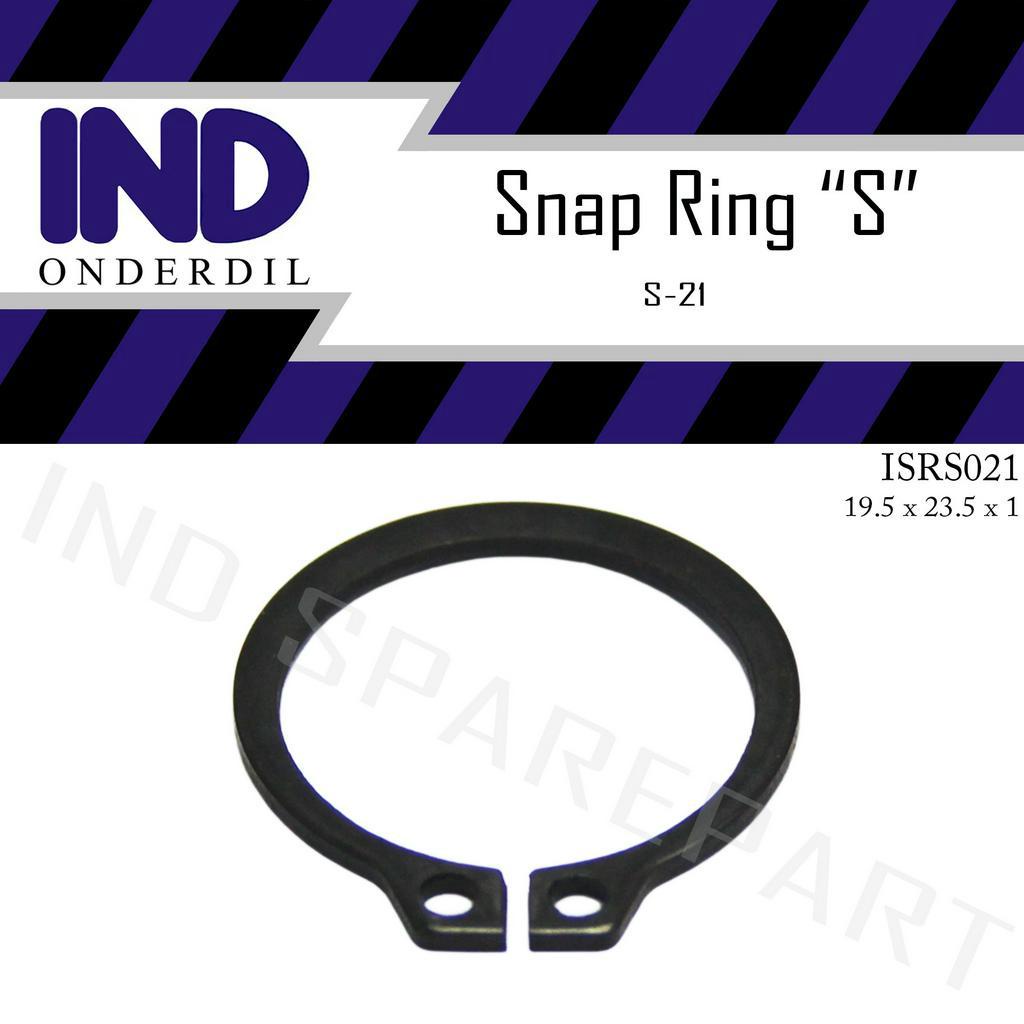 Snap Ring-Eksternal-External Retaining Circlip-Cir-Clip S-21 S 21 S21