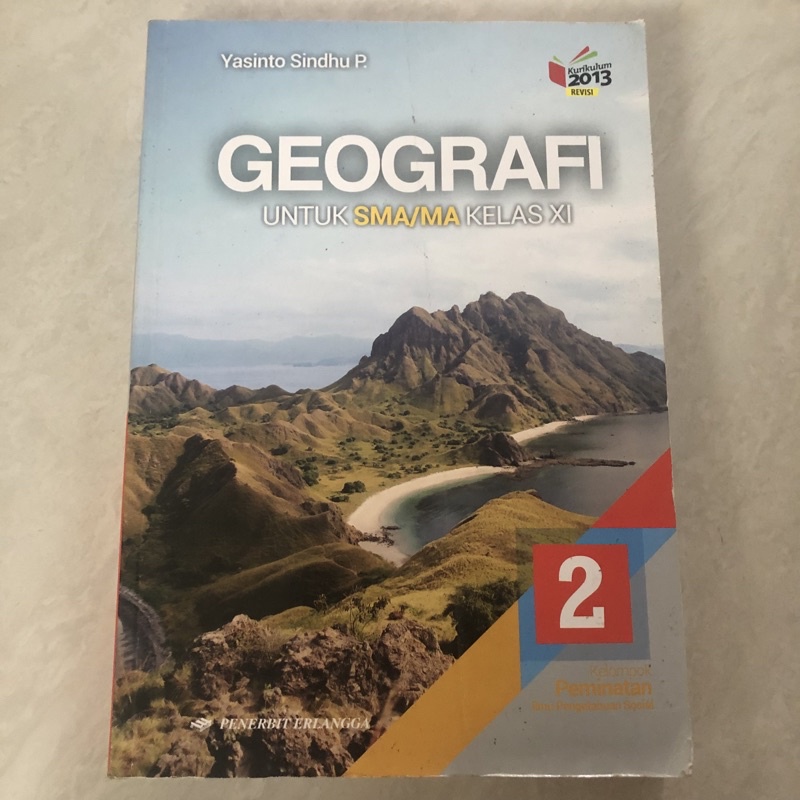 Buku Geografi 2 SMA kelas 11 XI Erlangga