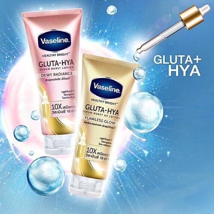 300ml VASELINE GLUTA HYA ORI THAILAND DEWY RADIANCE