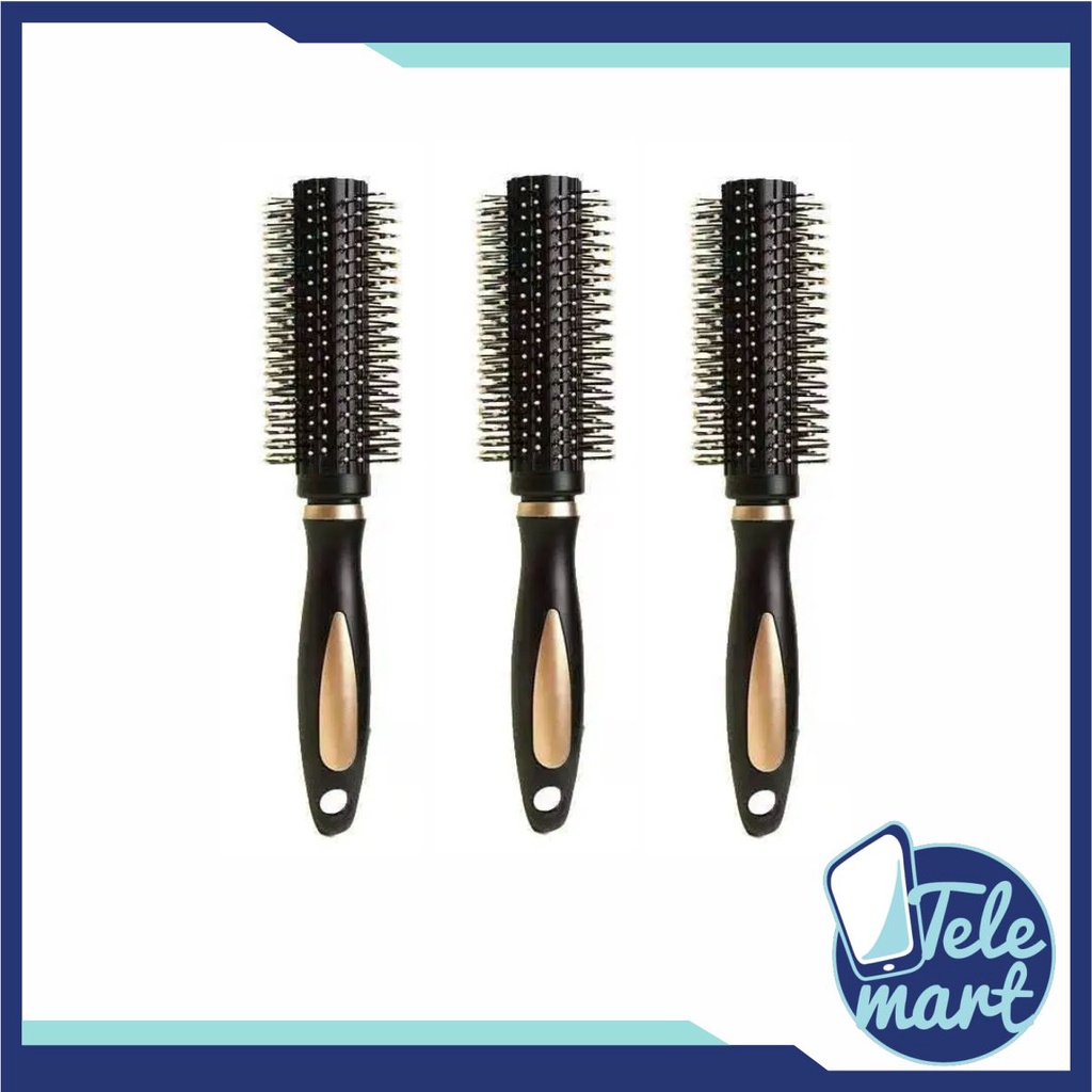 Jual Tlm Sisir Rambut Wanita Bulat Shopee Indonesia