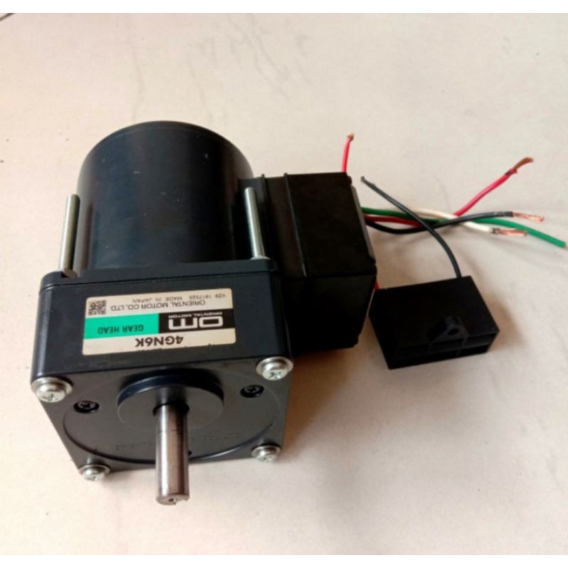 AC Motor Gearbox 3phase 220V 25W oriental motor