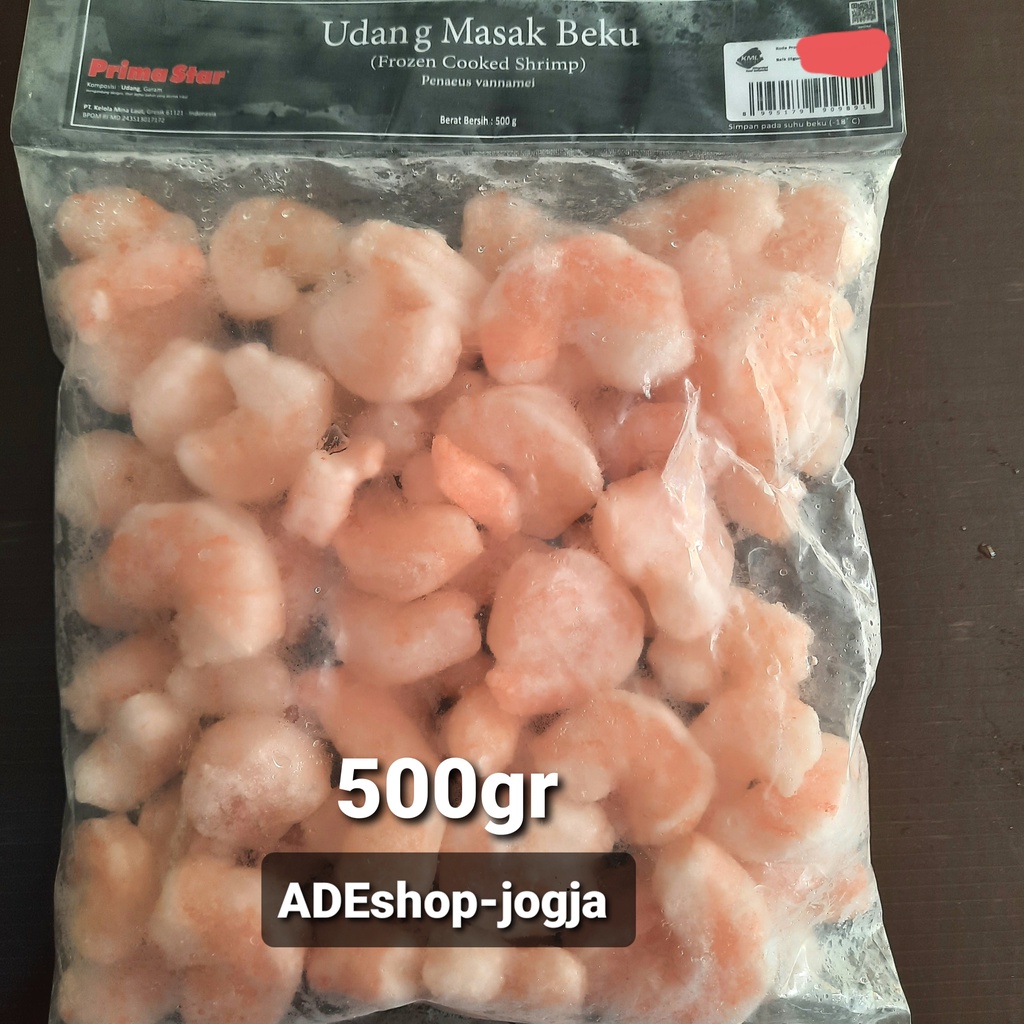 

prima star/panorama udang masak beku 500 gr frozen cooked shrimp