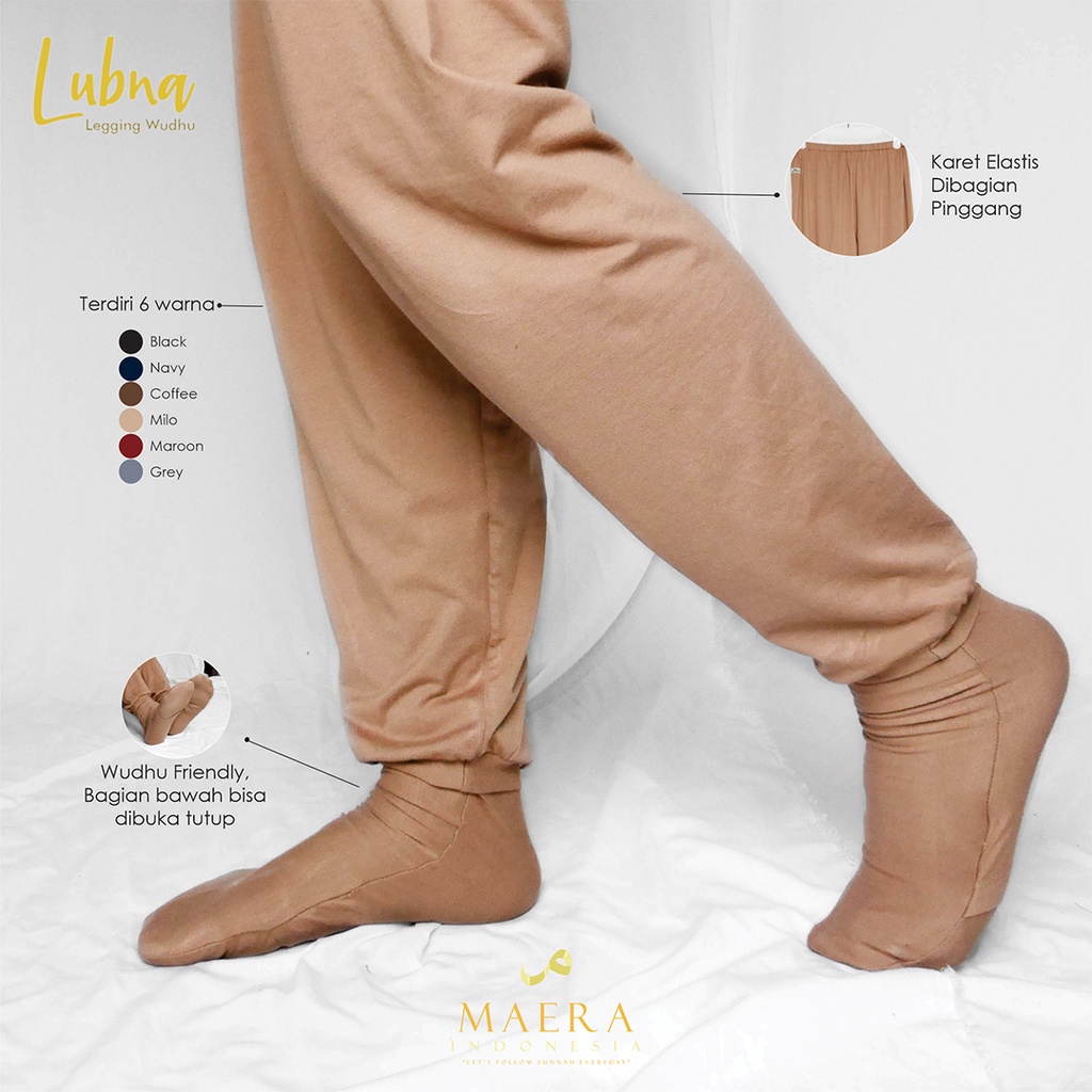 Legging Wudhu Premium Celamis Wanita Dewasa Muslimah By Maera