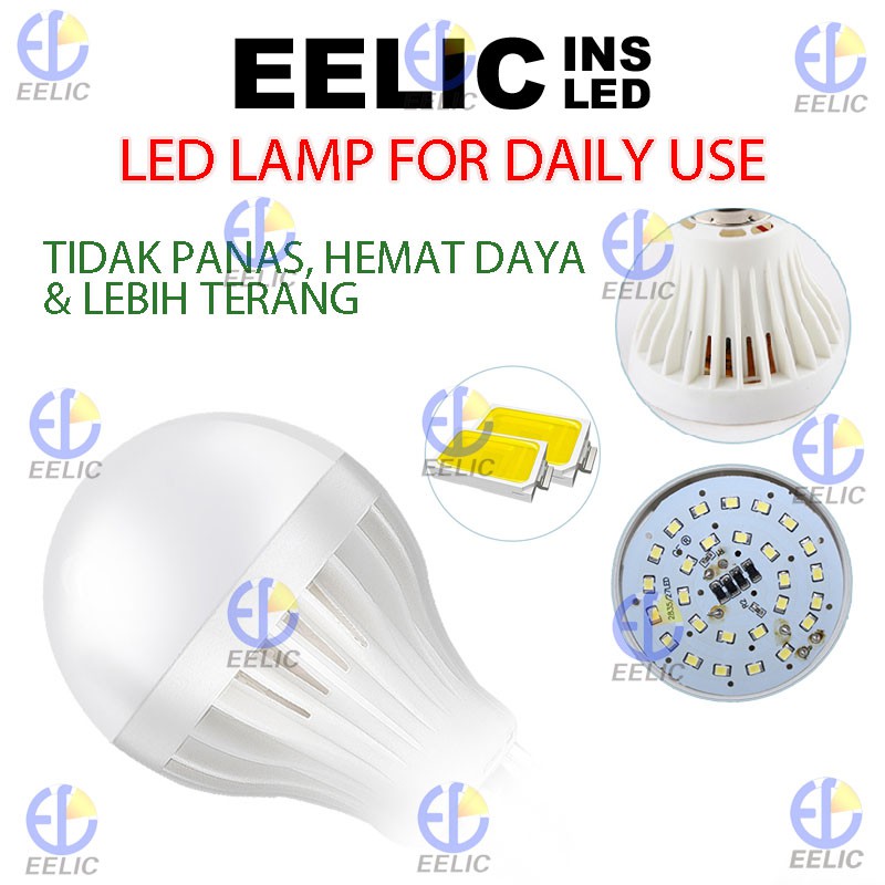 EELIC LAU-Z5W -7000K CAHAYA PUTIH TERANG BOHLAM LAMPU LED Awet Dan Tahan Lama