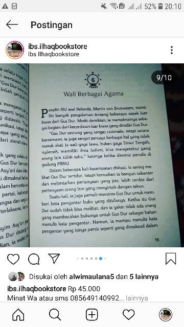 Bukti bukti gus dur itu wali