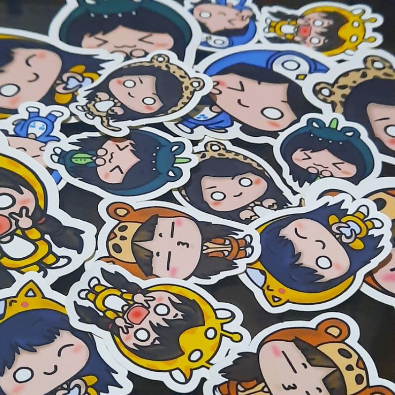 

Cute Girls Premium Sticker / Stiker Planner Set Animal Costume