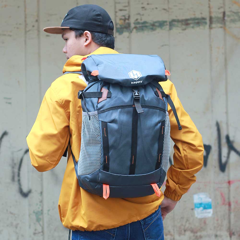 Tas Gunung Hiking Backpack Adventure Carrier 40L Semi Carrier - Tas Semi Keril Murah Original Kuat Ransel Traveling Backpacker BA403