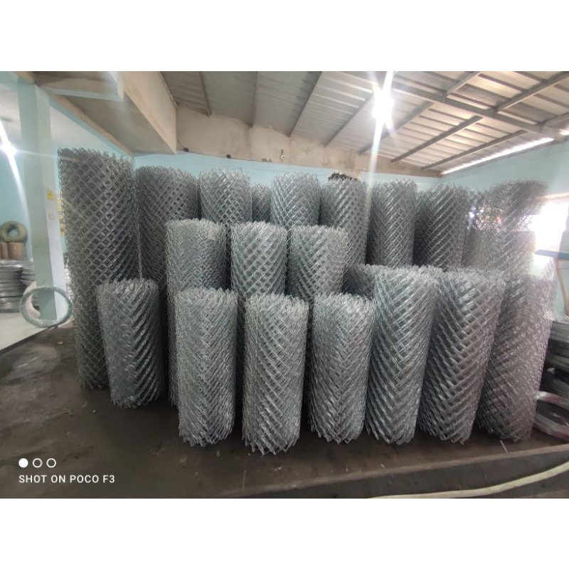 Kawat Harmonika Galvanis Tinggi 1 m x Panjang 25 m