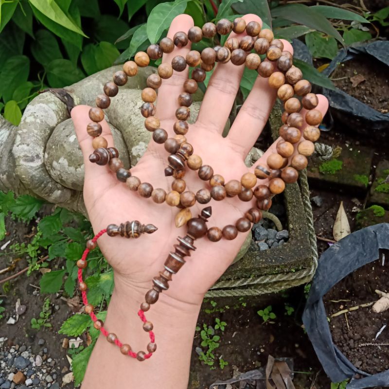 Tasbih Kayu Gaharu Super Size 9mm ORIGINAL, Kayu Langka Bertuah Nusantara