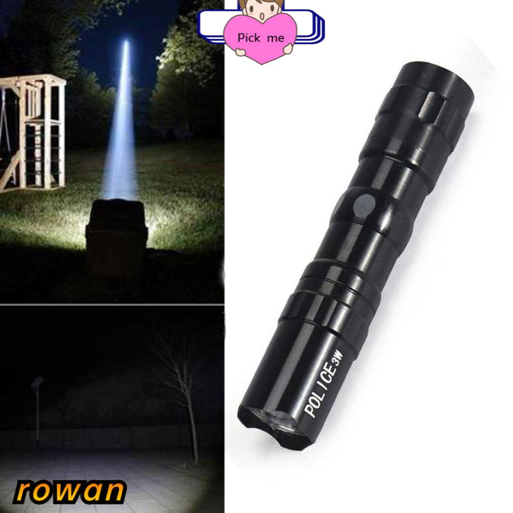 Row Lampu Senter Led Mini Taktis Super Terang Anti Air Untuk Outdoor