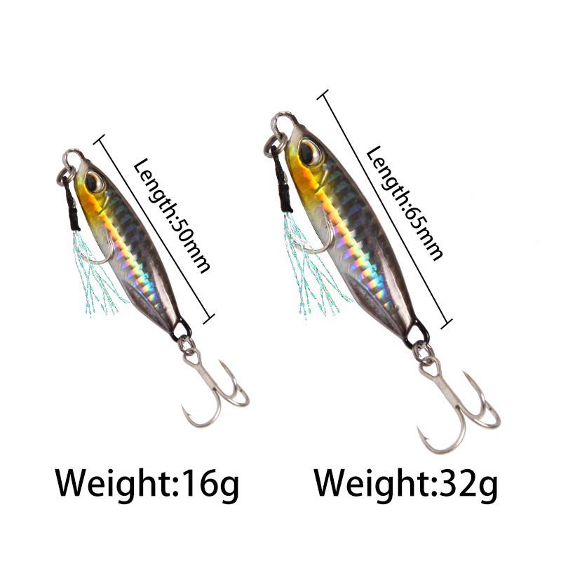 Slow Jig VIB Spoon Lure Alat Pancing Murah Metal Jig 5cm/16g 6.5cm/32g Alat Pancing Jigging Umpan Ikan Umpan Pancing Buatan pro z gawky Jig Umpan Pancing Umpan Mancing relix nusantara tajiki Jig
