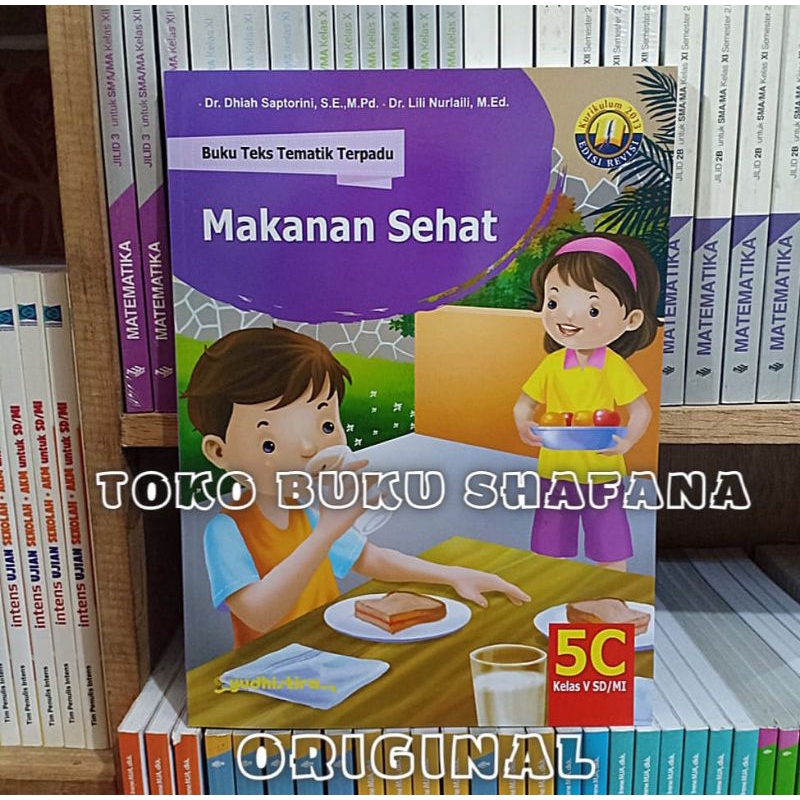 Paket 5 Buku Tematik Terpadu Yudhistira 5A 5B 5C 5D 5E K13 Edisi Revisi Kelas 5 SD ORI