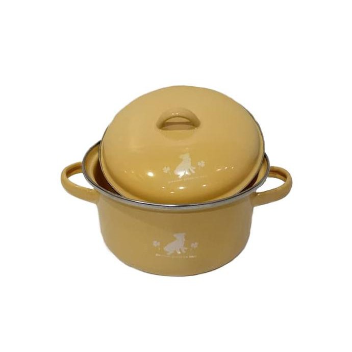 Panci Enamel Kuning Set (4Bh Panci) Sarah78801