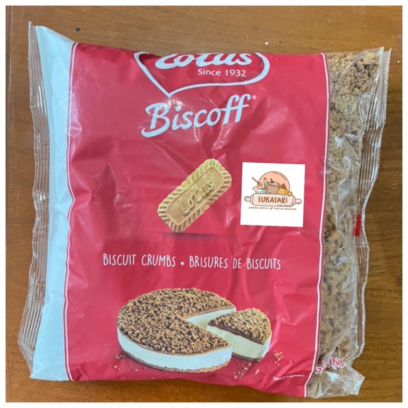 

Lotus Biscoff Biscuit Crumbs 750gr remahan biscuit crumb