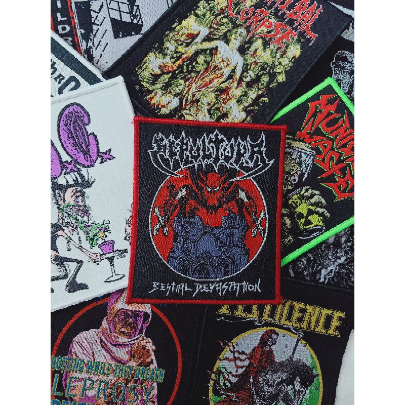 Woven Patch "SEPULTURA - Bestial"