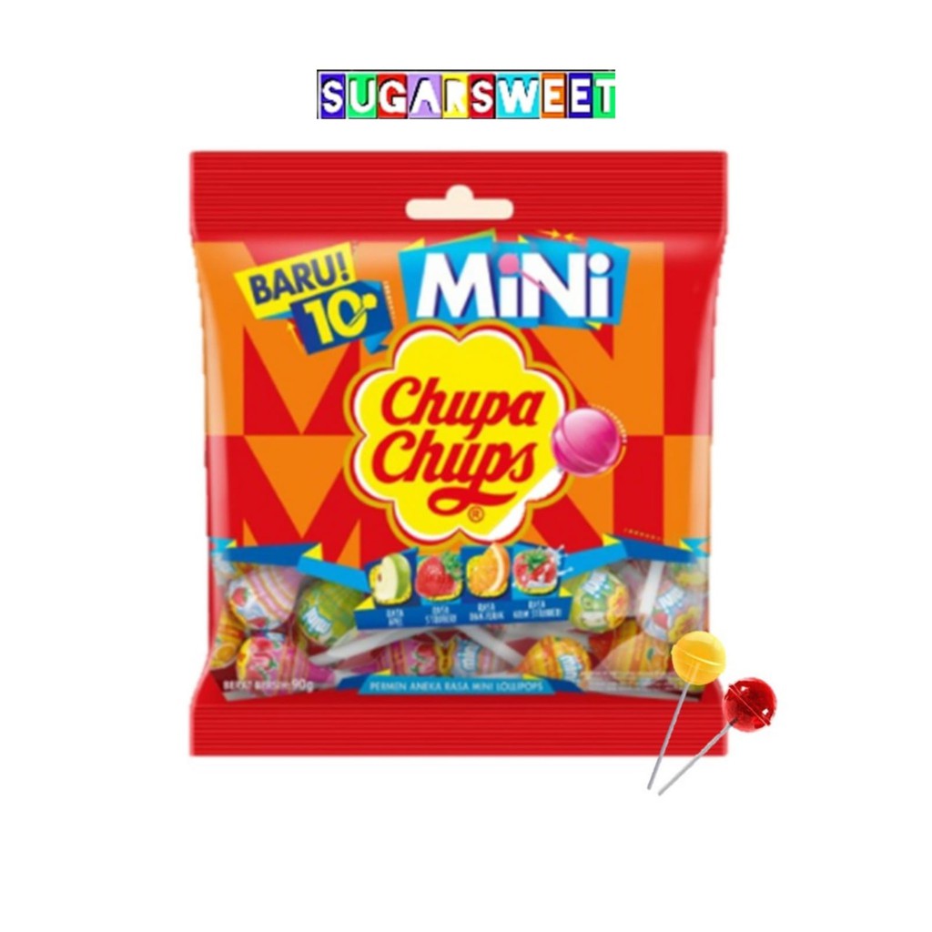 

Chupa Chups Mini Loly 60gr isi 10 Pcs