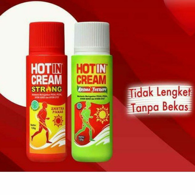 Hot in cream 120 ml strong Besar