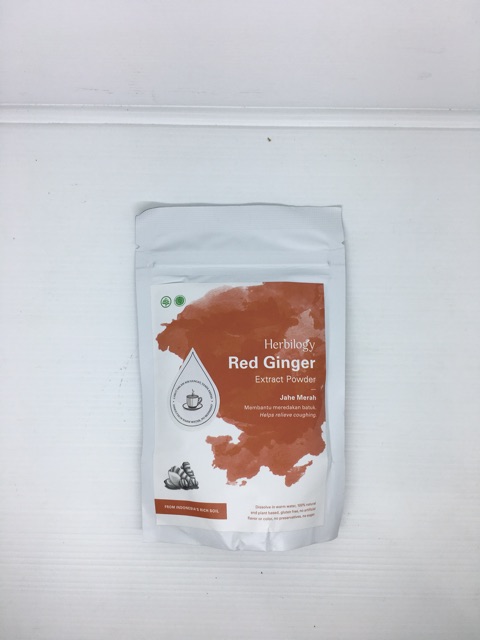 Herbilogy red ginger (Jahe merah) extract powder