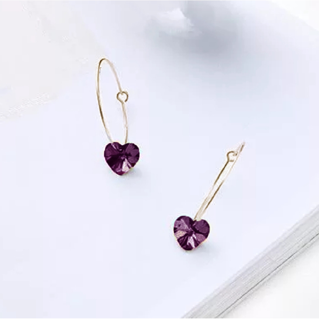 Anting Fashion Wanita Korea Style Model Love 450