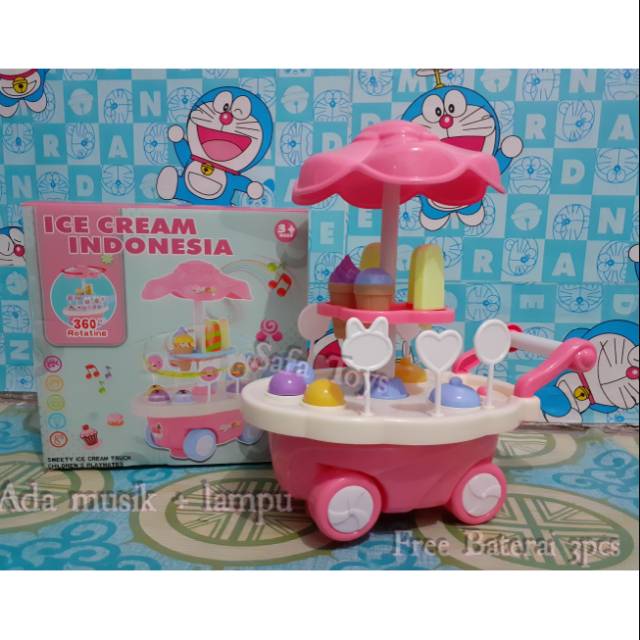 Mainan Ice Cream Trolley terbaru