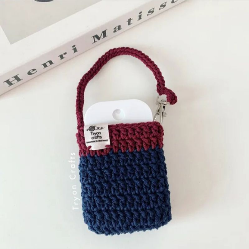 Luna Macrame Bag/ Tas Hand Sanitizer/ Tas Rajut