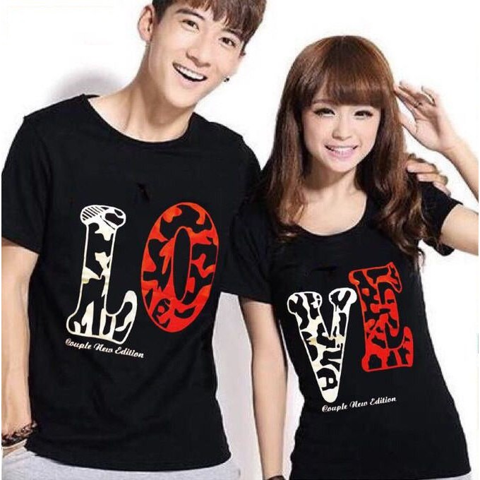 Jual Kaos Couple Kaos Pasangan Baju Couple Baju Pasangan Love Army Shopee Indonesia