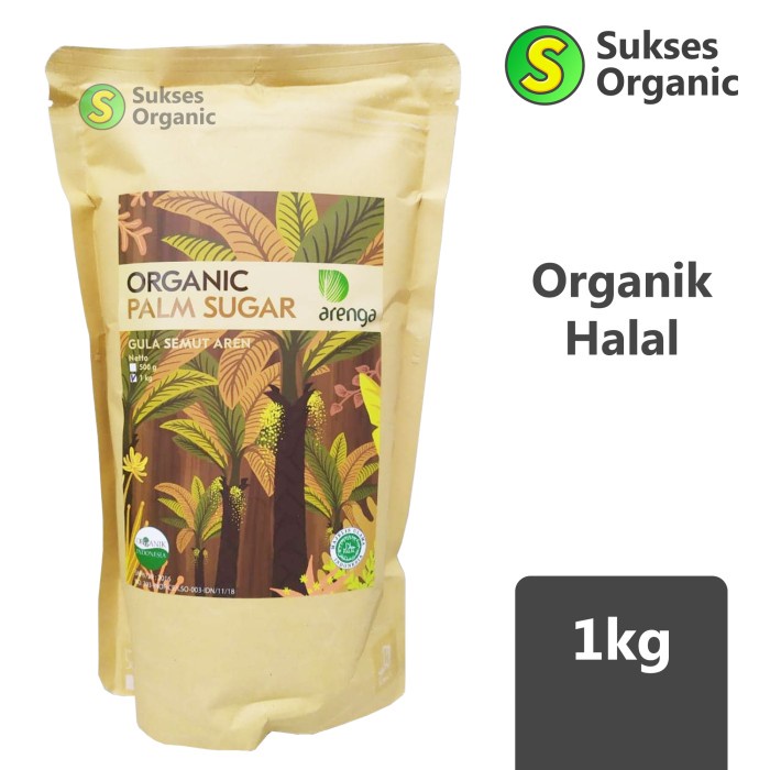 

Siap Kirim Organic Palm Sugar/Gula Semut Aren Organik Halal | Arenga | 1Kg