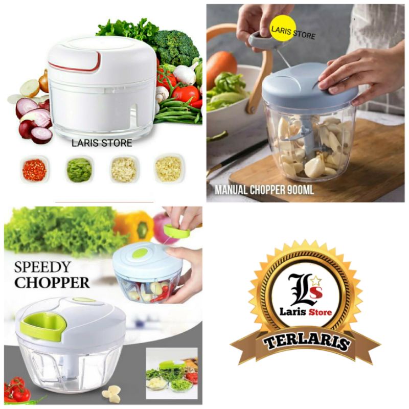 CHOPPER MANUAL TARIK / GRINDER SPEEDY CHOPER / BLENDER TARIK PEMOTONG MANUAL MATA PISAU 2 3 5