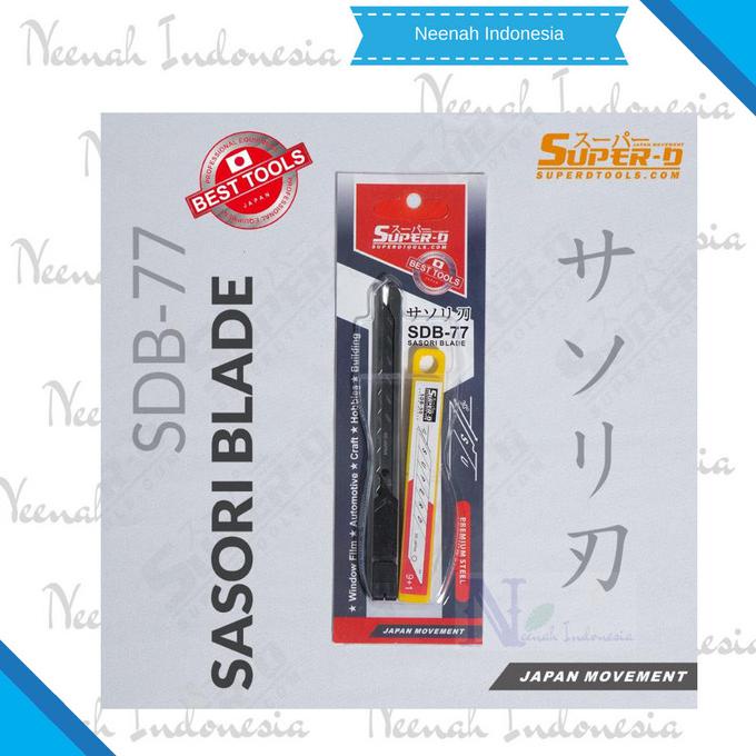 

Trendi Super-D Tools Japan Sdb-77 Sasori Blade Kit Cutter Knife Original Bagus