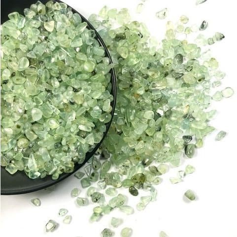 Green Prehnite Natural Stone