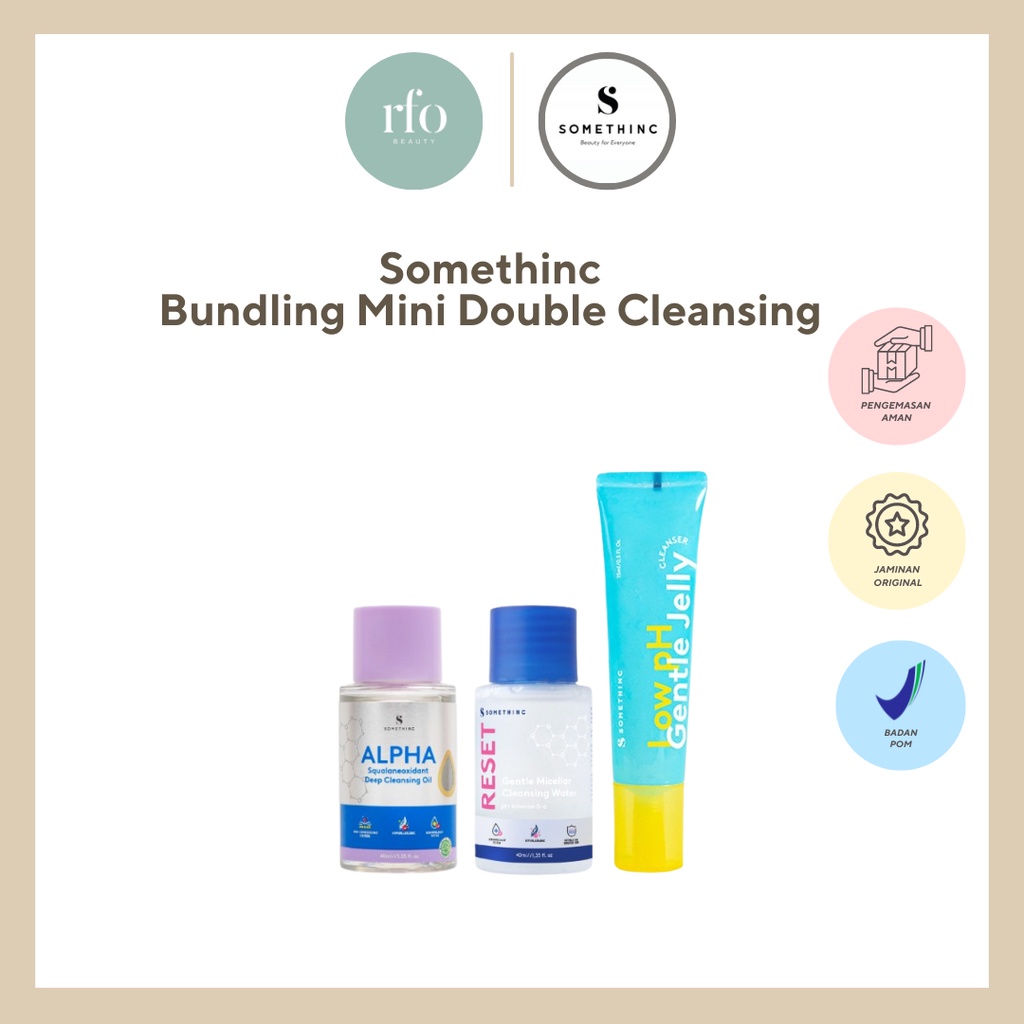 Somethinc Mini Double Cleansing Package