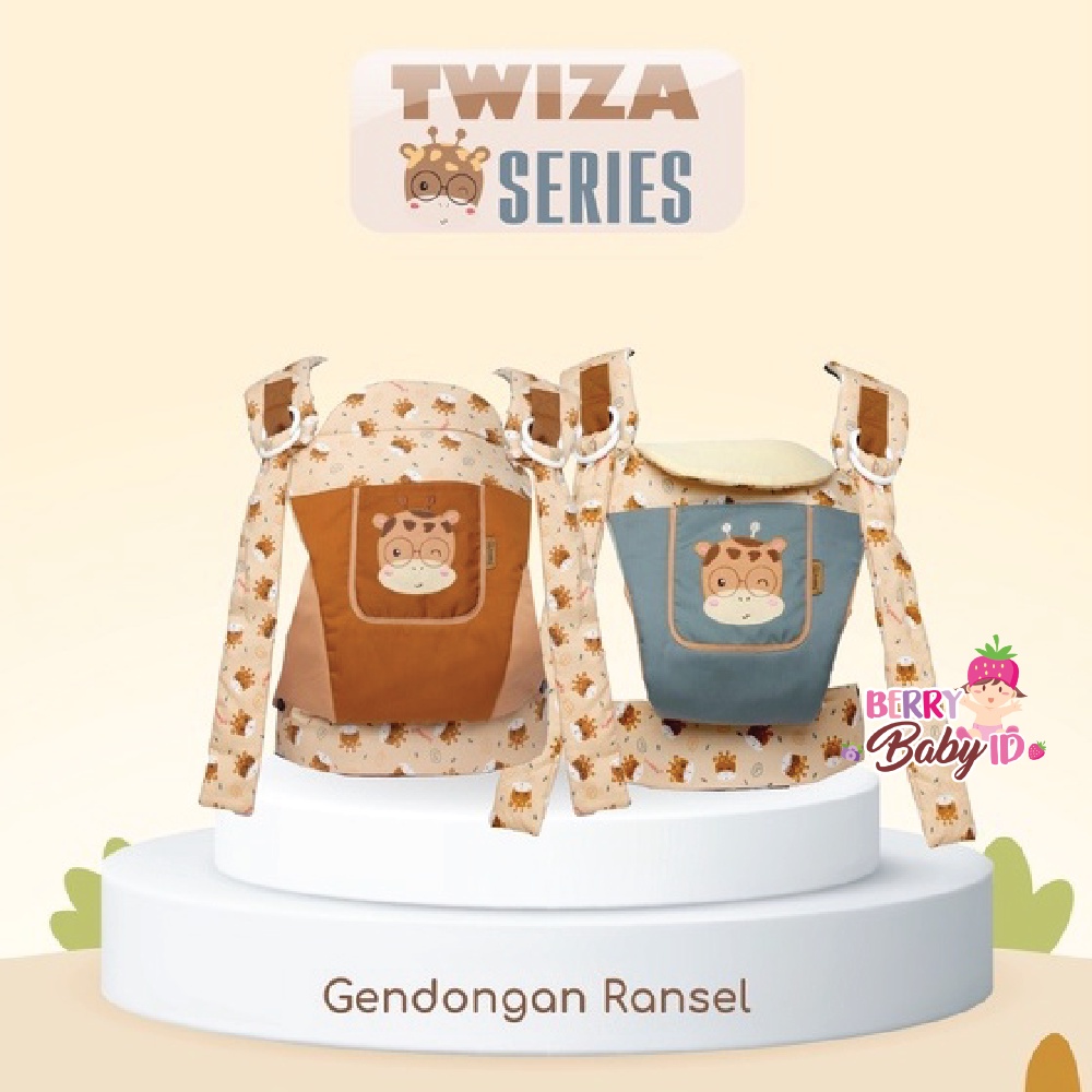 Snobby Gendongan Bayi Depan Baby Carrier Ransel Saku 3 Posisi Gendong Berry Mart