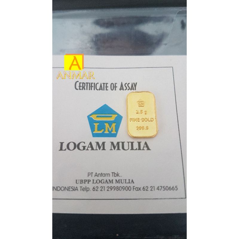 RETRO ANTAM 2.5 GRAM