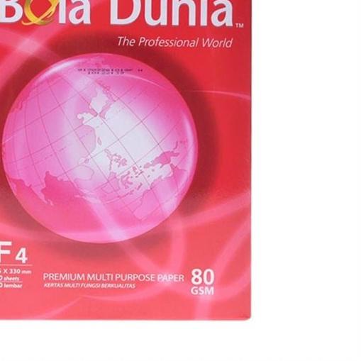 

✳ Kertas HVS F4 80gr Bola Dunia Folio 80gr ➴